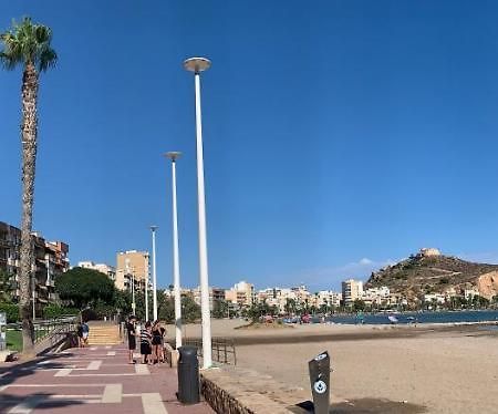 Precioso Apartamento Primera Linea De Playa Águilas Eksteriør billede