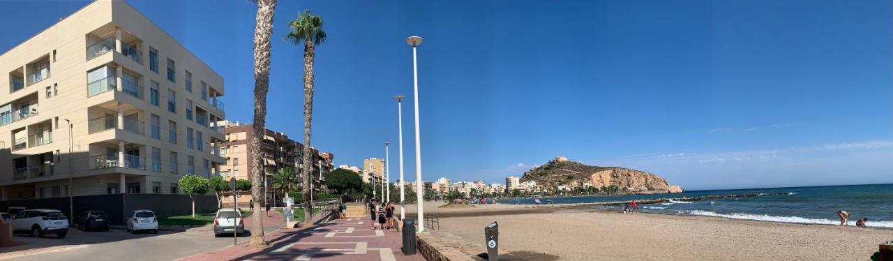 Precioso Apartamento Primera Linea De Playa Águilas Eksteriør billede